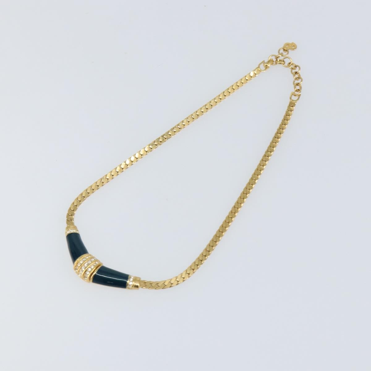 Christian Dior CD Logo necklace Metal, GOLD, METAL, Necklace