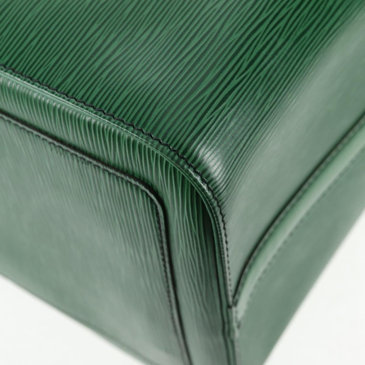 Louis Vuitton Speedy Handbag Epi Leather, GREEN, LEATHER, Handbag