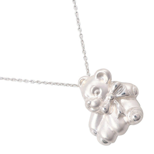 Tiffany & Co. Bear Necklace Silver 925, SILVER, SILVER, Necklace