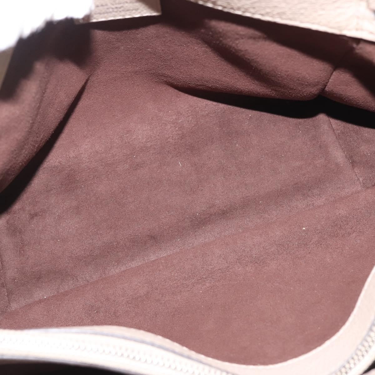 Louis Vuitton Sevres Handbag Mahina Leather, BEIGE, LEATHER, Handbag