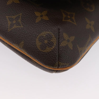 Louis Vuitton Musette Salsa Handbag Monogram Canvas, Brown, Canvas, Shoulder Bag