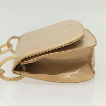 Prada Madras Shoulder Bag Leather, BEIGE, LEATHER, Shoulder bag