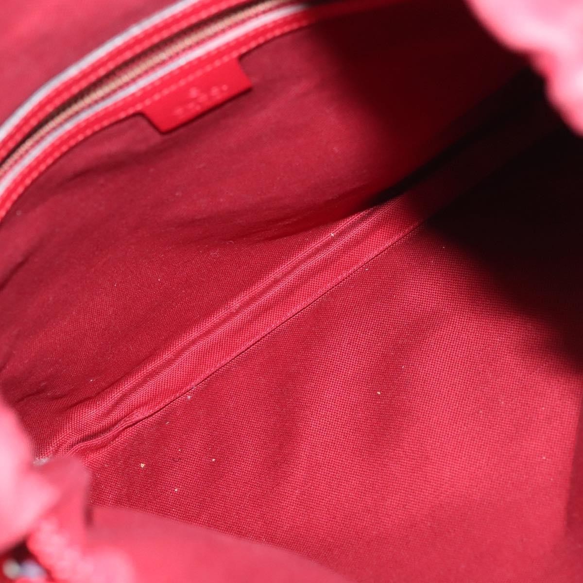 Gucci Logo Drawstring Backpack Striped Canvas, MULTICOLOUR, CANVAS, Backpack