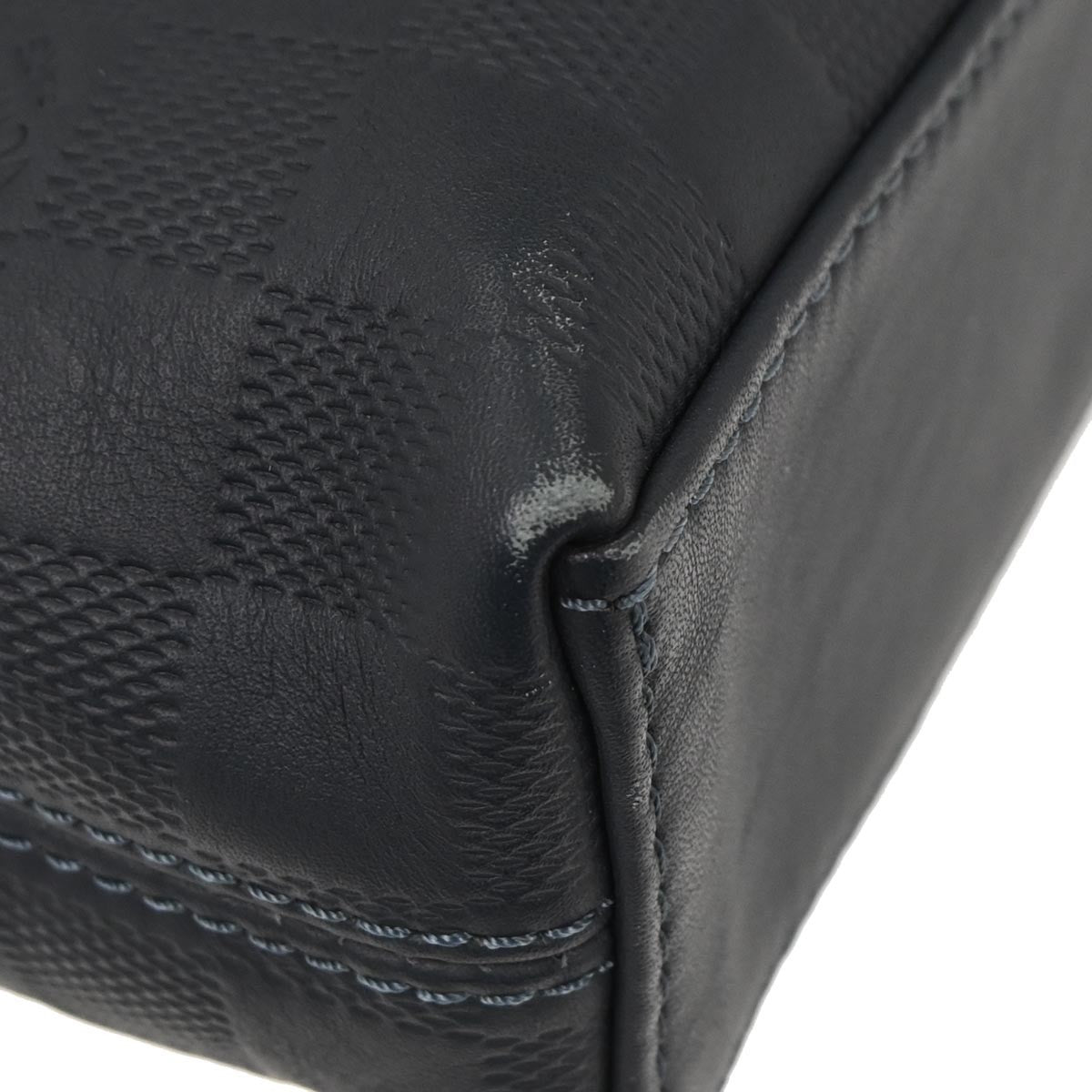 Louis Vuitton Porte-Documents Jour Bag Damier Infini Leather, NAVY, LEATHER, Briefcase