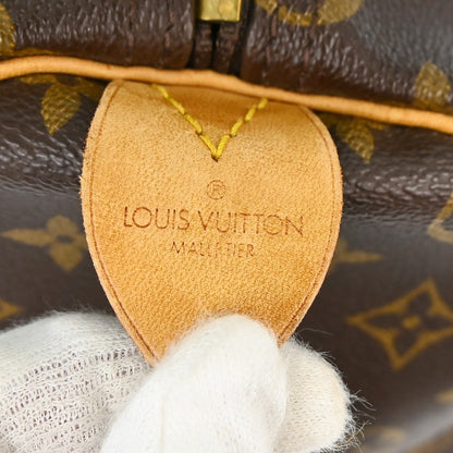 Louis Vuitton Keepall Bag Monogram Canvas, Brown, Canvas, Travel Bag