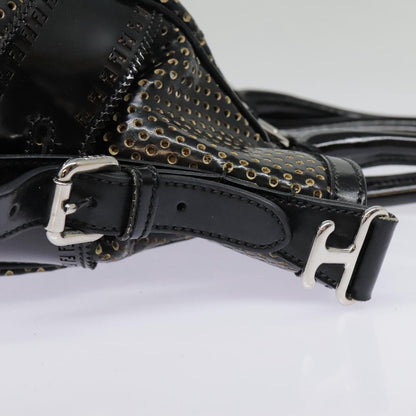 Fendi Bag Du Jour Perforated Leather, BLACK, LEATHER, Handbag