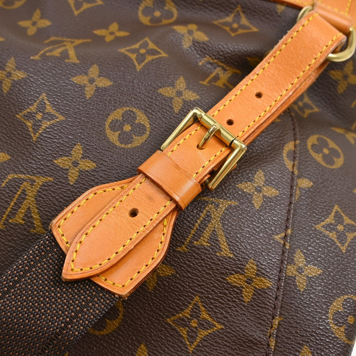 Louis Vuitton Vintage Montsouris Backpack Monogram Canvas, Brown, Canvas, Backpack