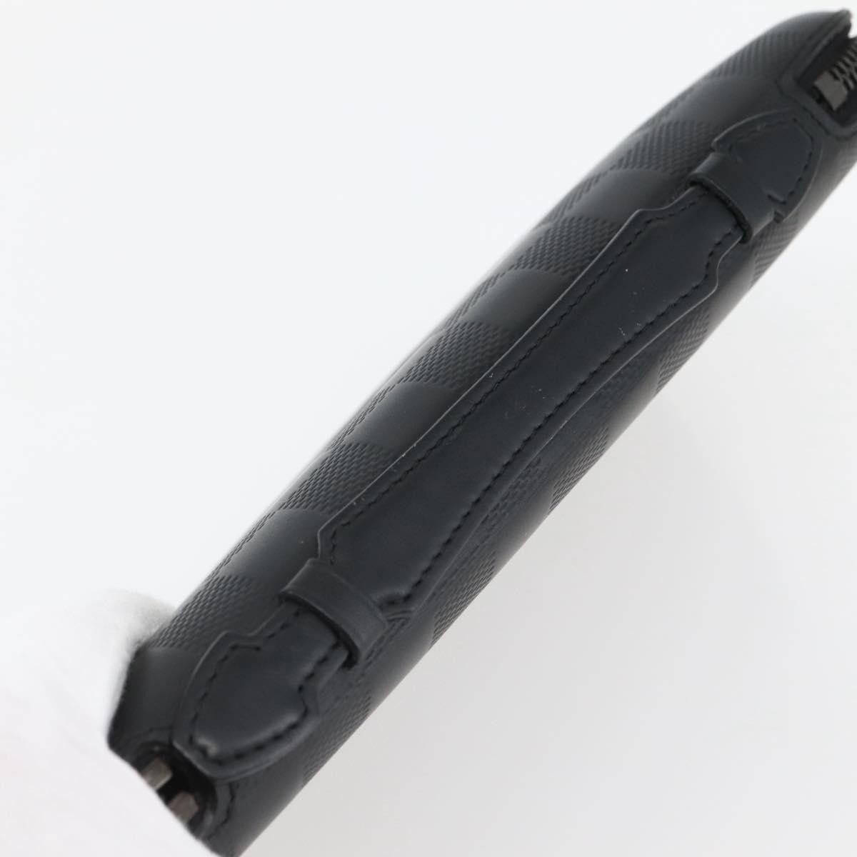 Louis Vuitton Organiser Atholl Leather, BLACK, LEATHER, Toiletry Case