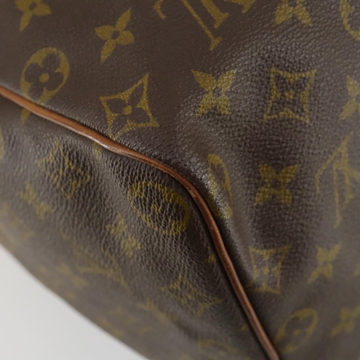 Louis Vuitton Speedy Handbag Monogram Canvas, BROWN, CANVAS, Handbag