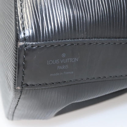 Louis Vuitton Vintage Sac d'Epaule Handbag Epi Leather, BLACK, LEATHER, Handbag