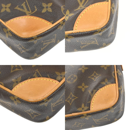 Louis Vuitton Danube Handbag Monogram Canvas, Brown, Canvas, Shoulder Bag