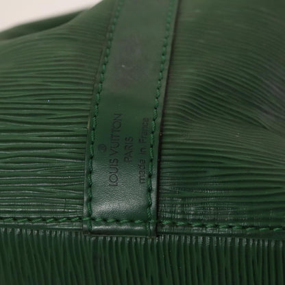 Louis Vuitton Petit Noe Handbag Epi Leather, GREEN, LEATHER, Shoulder bag