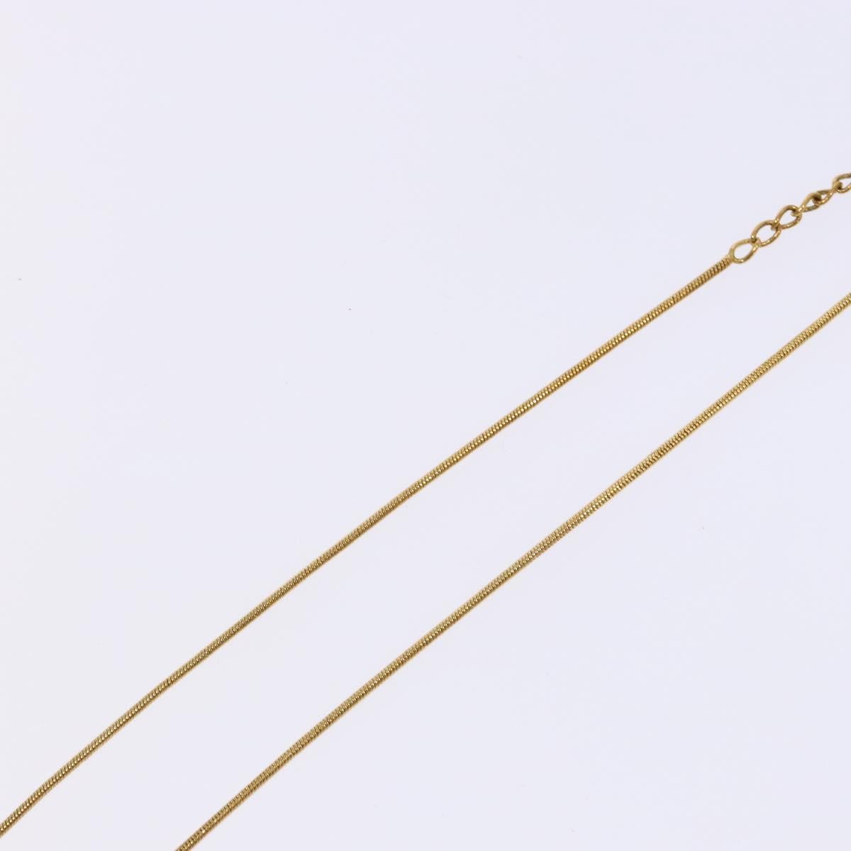 Christian Dior Dior Letters Necklace Metal, GOLD, METAL, Necklace