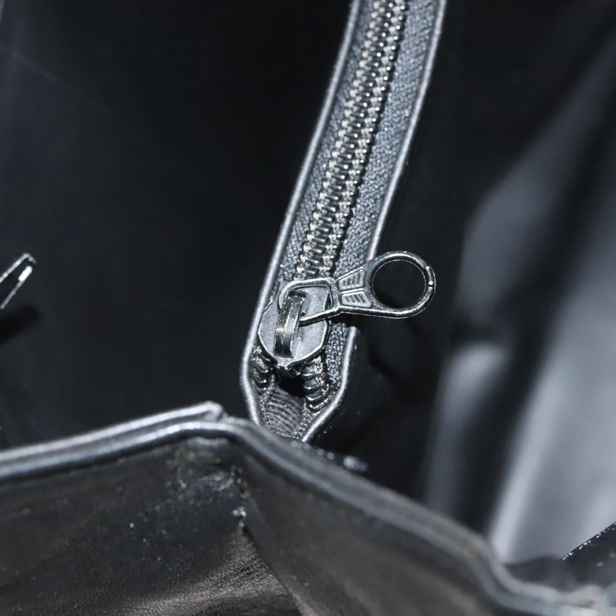Bally Vintage Tote Bag Leather, Black, Leather, Tote Bag