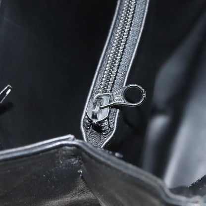 Bally Vintage Tote Bag Leather, Black, Leather, Tote Bag