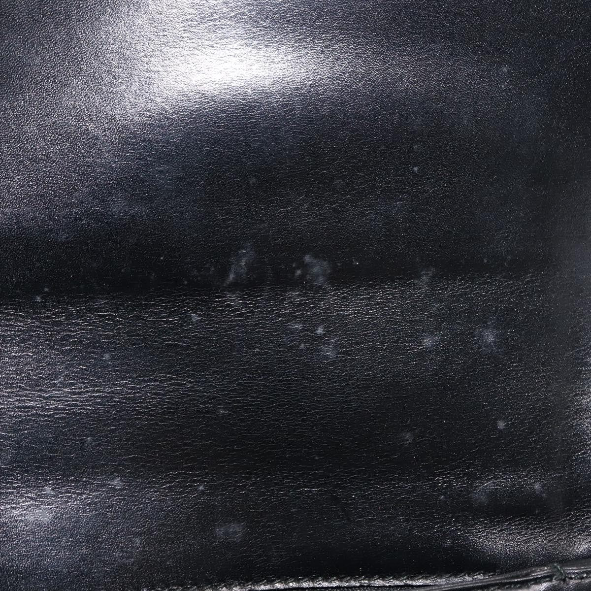 Gucci Shoulder bag black leather, BLACK, LEATHER, Shoulder bag