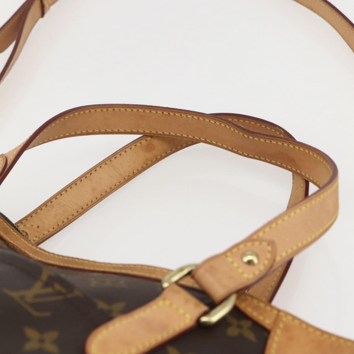 Louis Vuitton Odeon Handbag Monogram Canvas, Brown, Canvas, Shoulder Bag