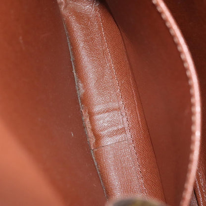 Louis Vuitton Cartouchiere Handbag Monogram Canvas, BROWN, CANVAS, Handbag