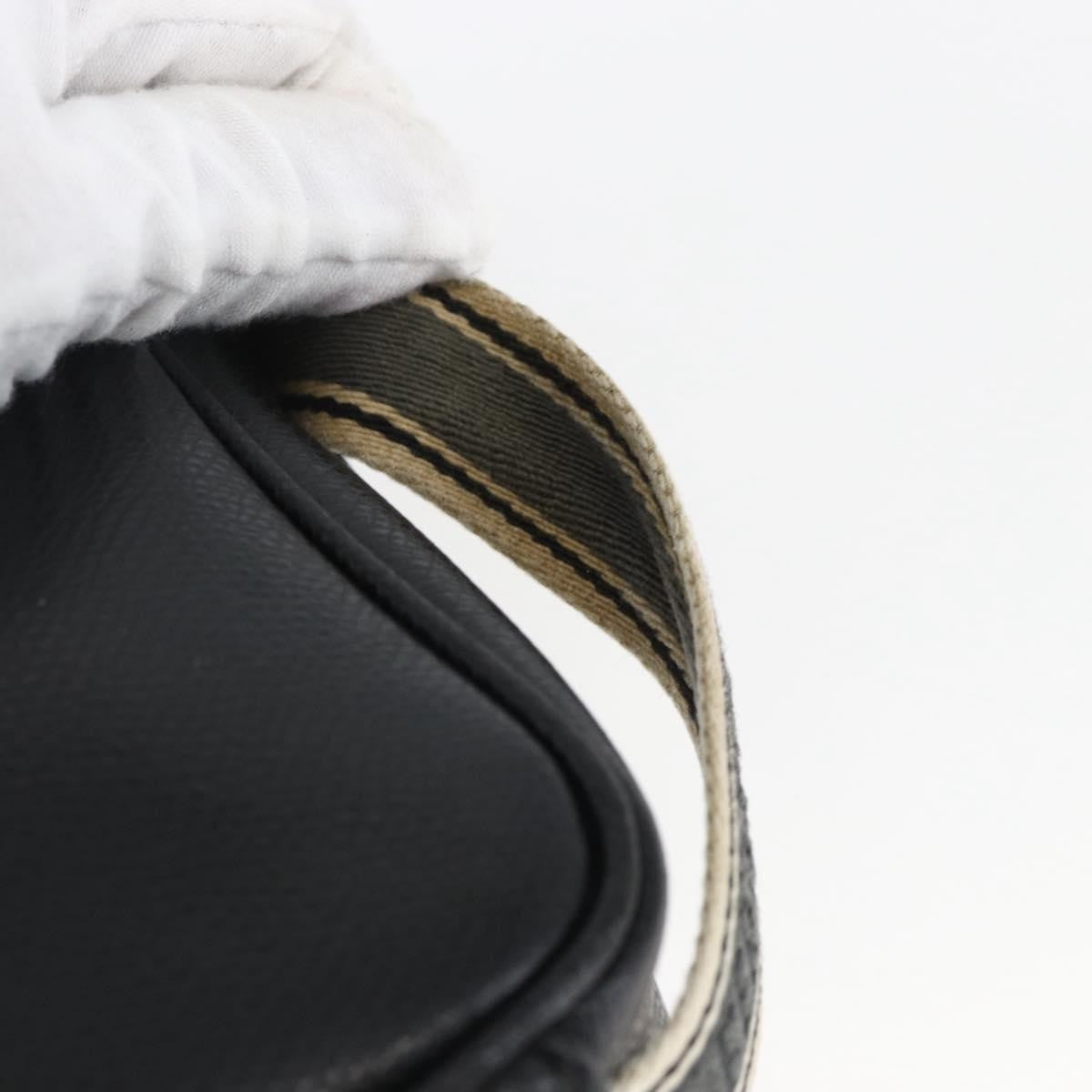 Salvatore Ferragamo Vintage clutch Bag Leather, BLACK, LEATHER, Clutche & pouche