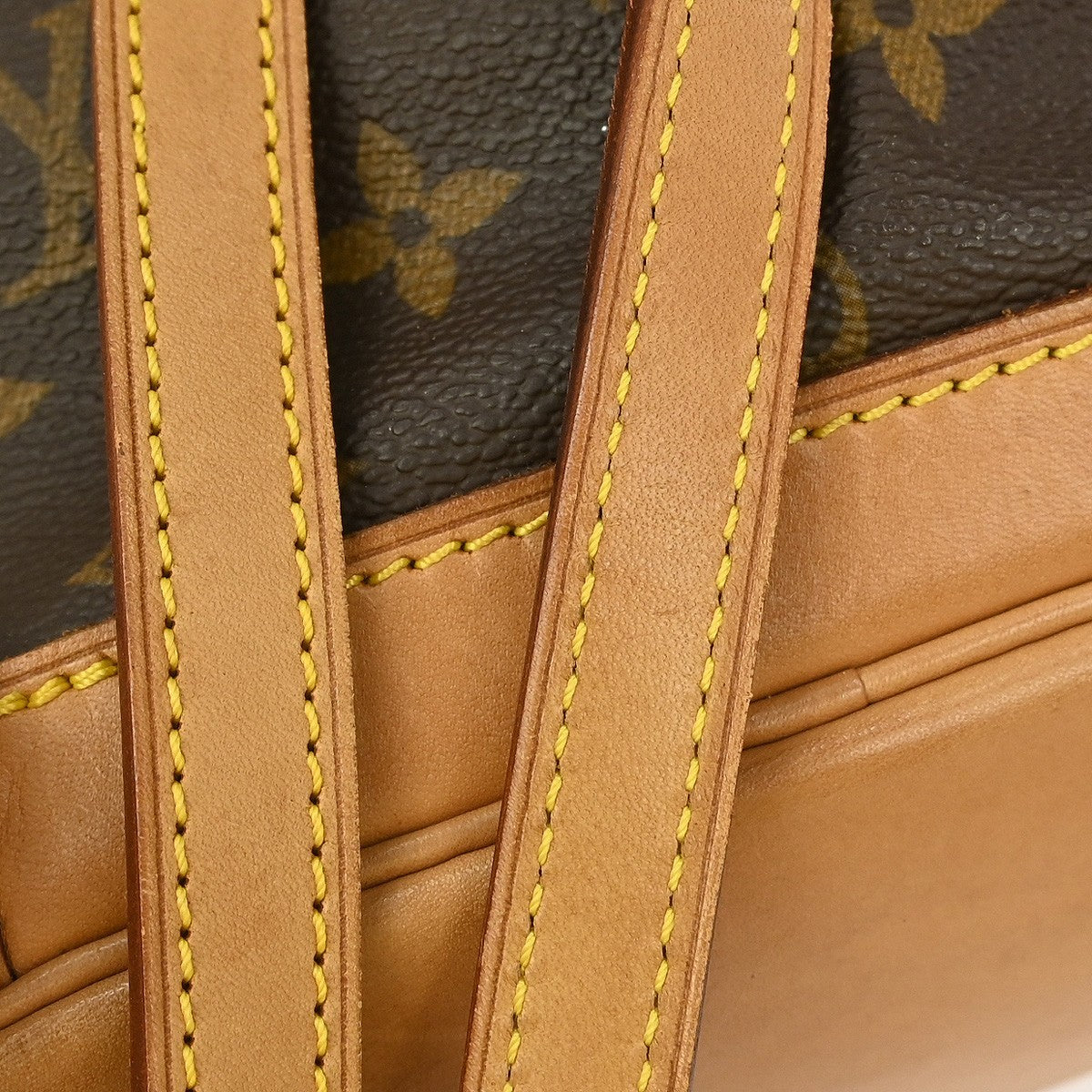 Louis Vuitton Montsouris Backpack Monogram Canvas, BROWN, CANVAS, Backpack