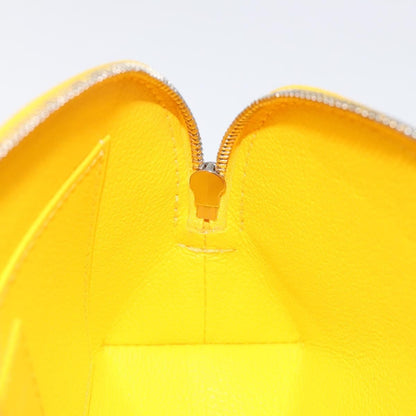Louis Vuitton Cosmetic Pouch Epi Leather, YELLOW, LEATHER, Toiletry Case