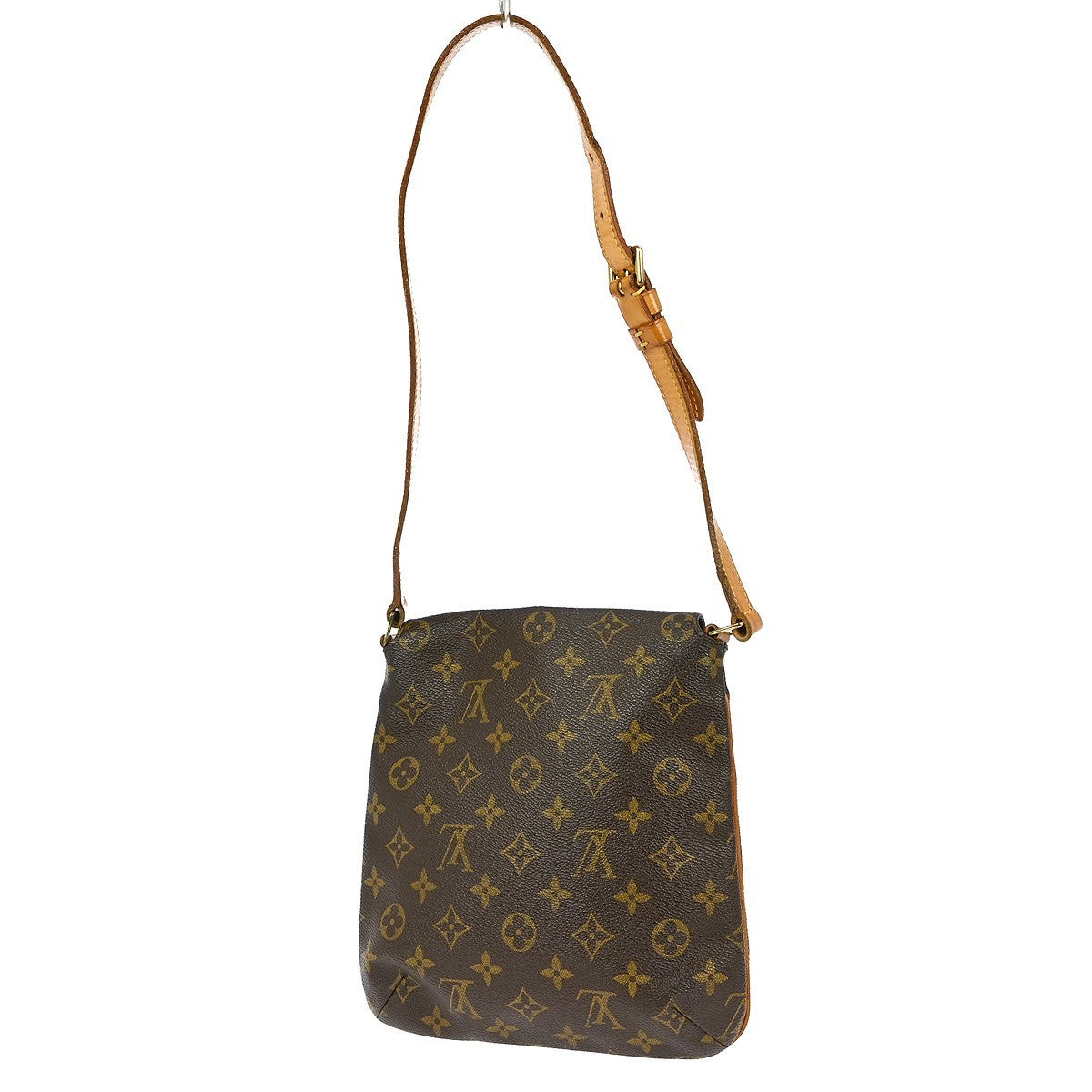 Louis Vuitton Musette Salsa Handbag Monogram Canvas, BROWN, CANVAS, Shoulder bag