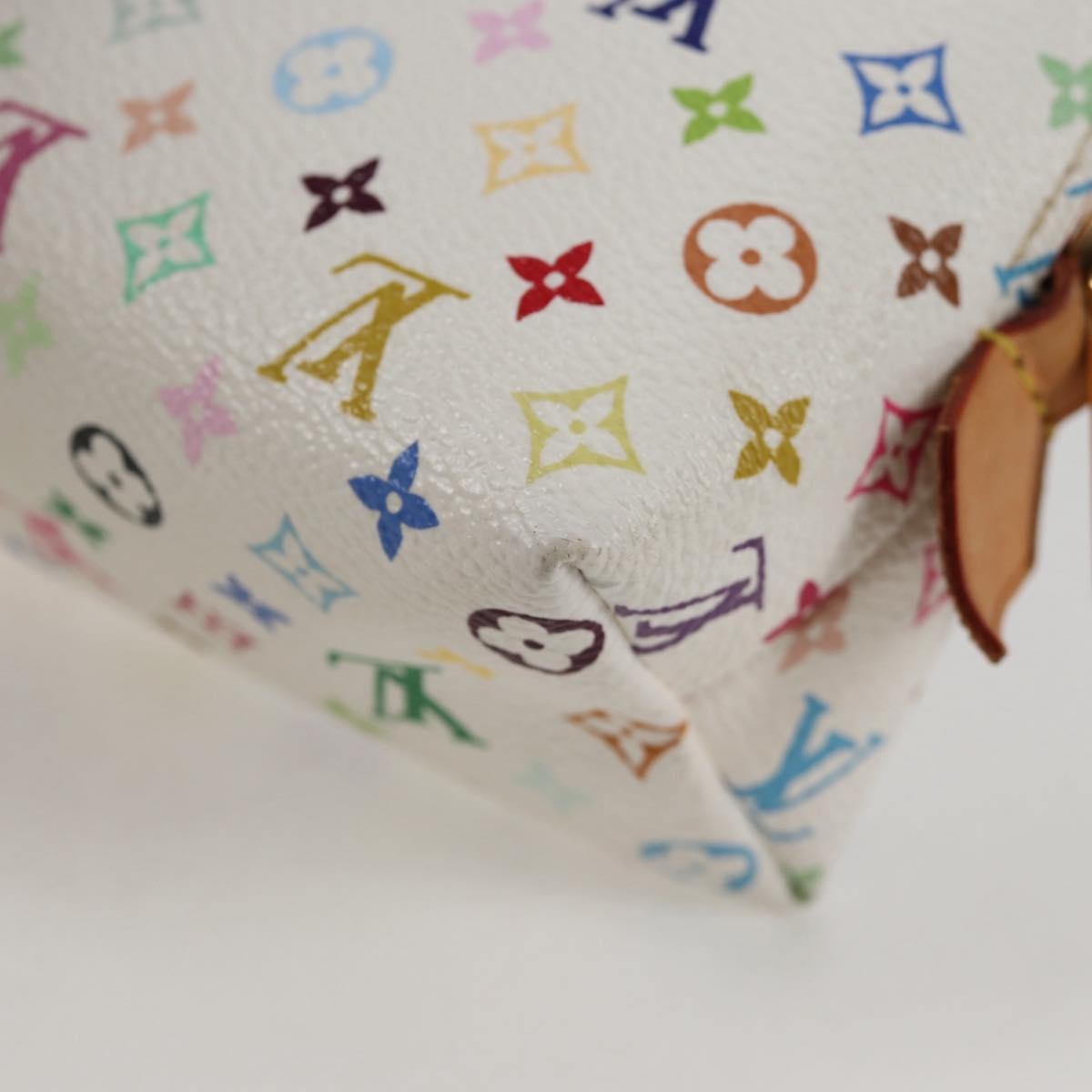 Louis Vuitton Cosmetic Pouch Monogram Canvas, WHITE, CANVAS, Toiletry Case
