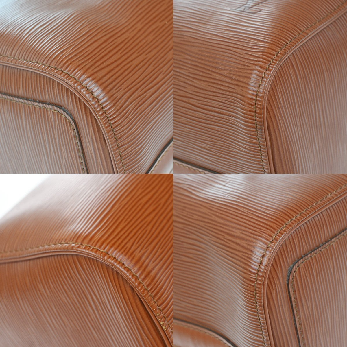 Louis Vuitton Speedy Handbag Epi Leather, BROWN, LEATHER, Handbag