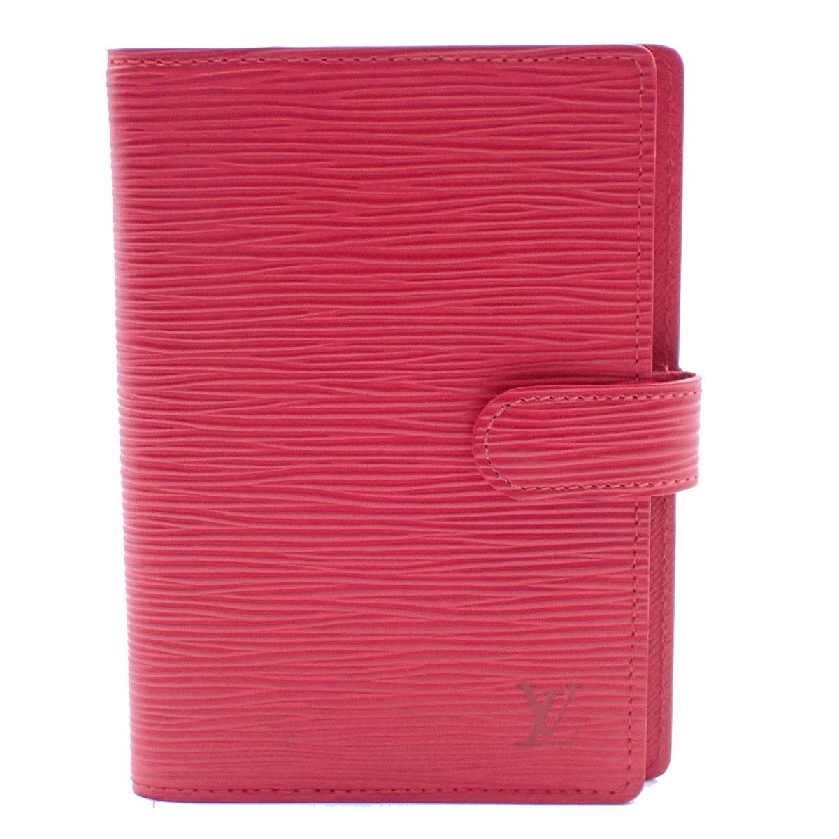 Louis Vuitton Agenda Cover Epi Leather, RED, LEATHER, Clutche & pouche