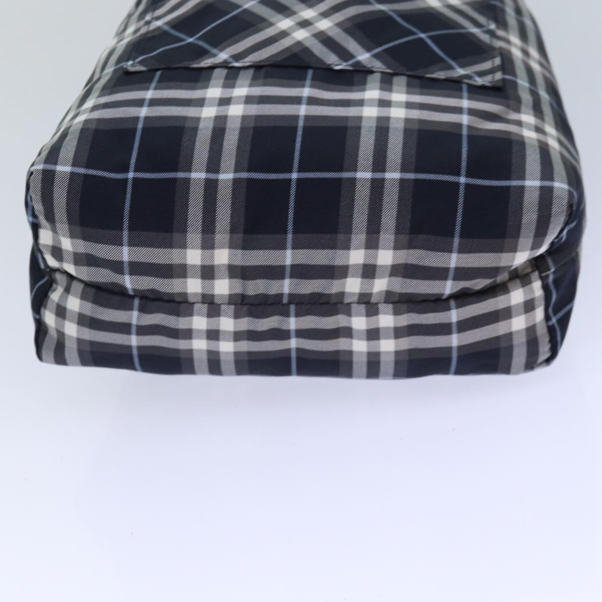 Burberry Nova Check Blue Label Nylon, Black, Nylon, Clutch