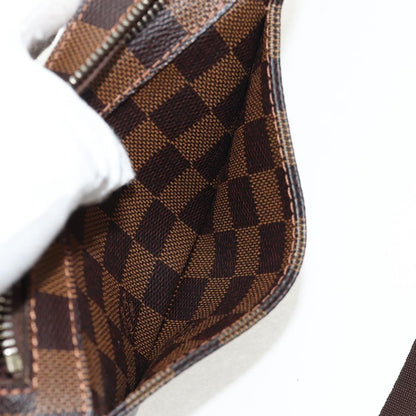 Louis Vuitton Geronimos Waist Bag Damier, BROWN, CANVAS, Travel bag
