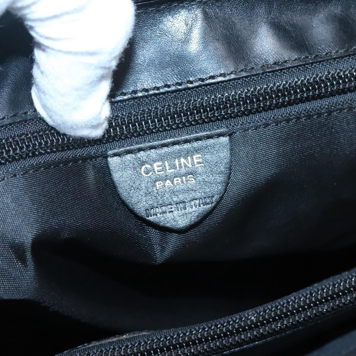 Celine Shoulder Bag Nylon, BLACK, NYLON, Shoulder bag