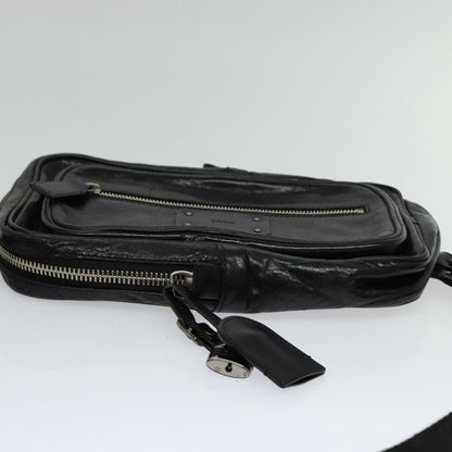 Chloe Paddington Body Leather, BLACK, LEATHER, Shoulder bag