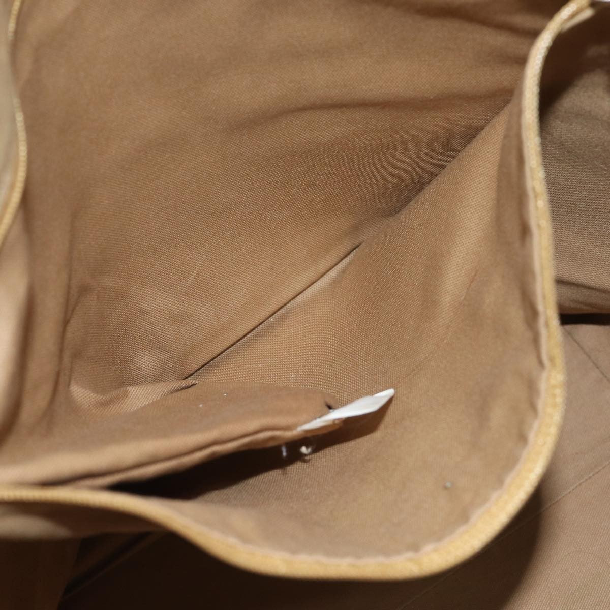 Burberry Nova Check Blue Label Nylon, Brown, Nylon, Tote Bag