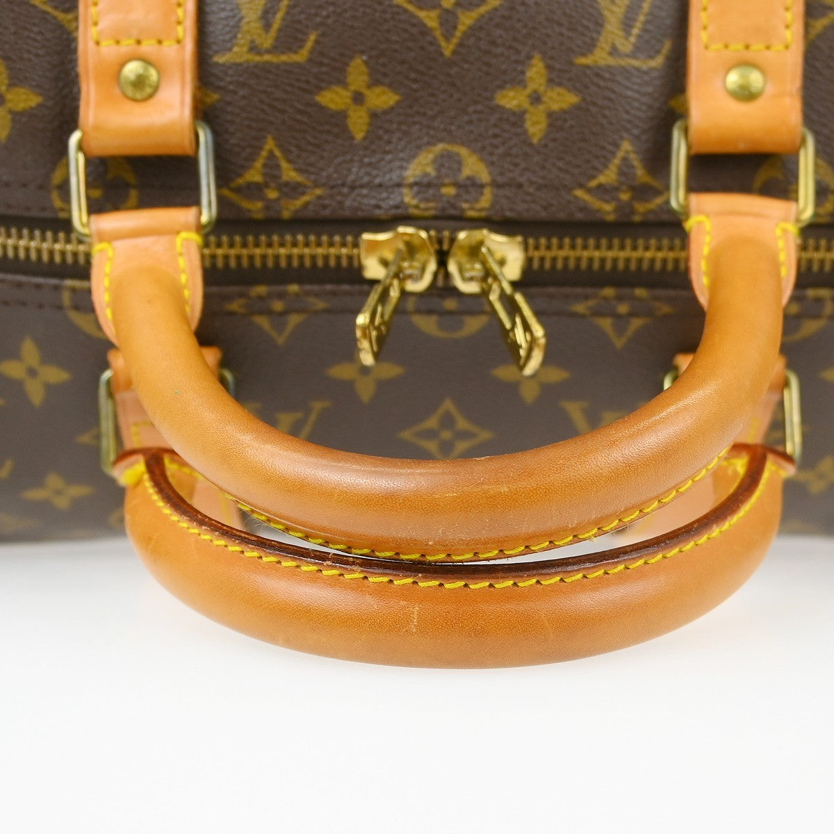 Louis Vuitton Keepall Bag Monogram Canvas, Brown, Canvas, Travel Bag