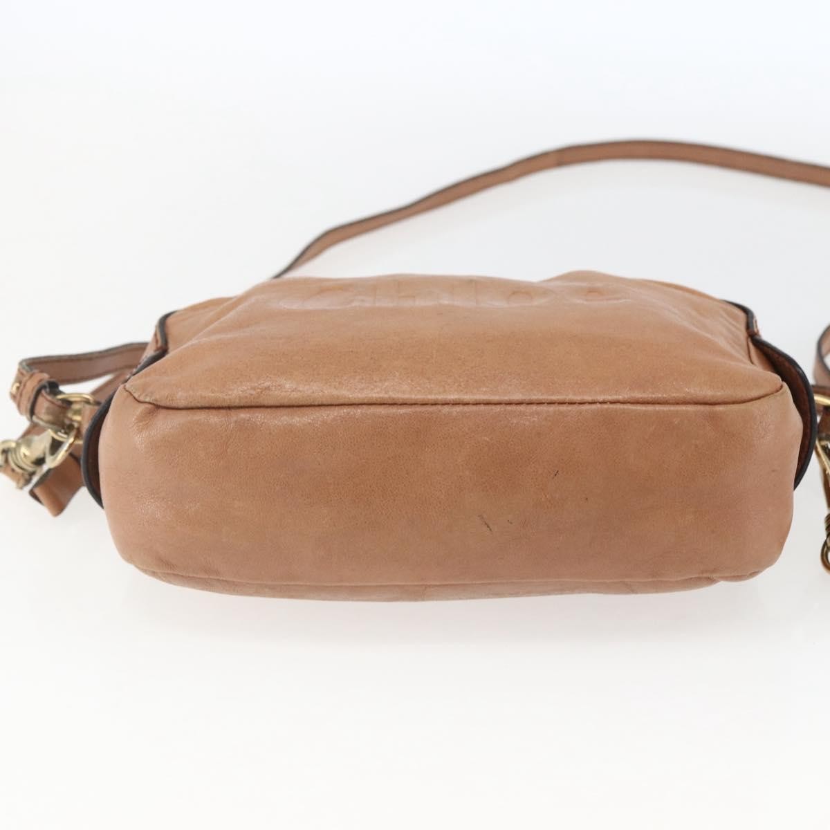 Chloe Vintage Shoulder Bag Leather, BROWN, LEATHER, Shoulder bag