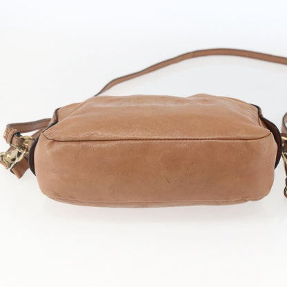 Chloe Vintage Shoulder Bag Leather, BROWN, LEATHER, Shoulder bag