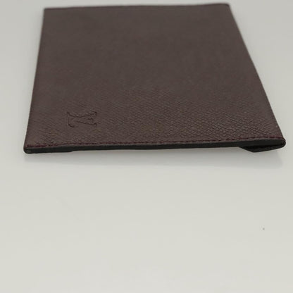 Louis Vuitton Envelope Pouch Epi Leather, BURGUNDY, LEATHER, Clutche & pouche