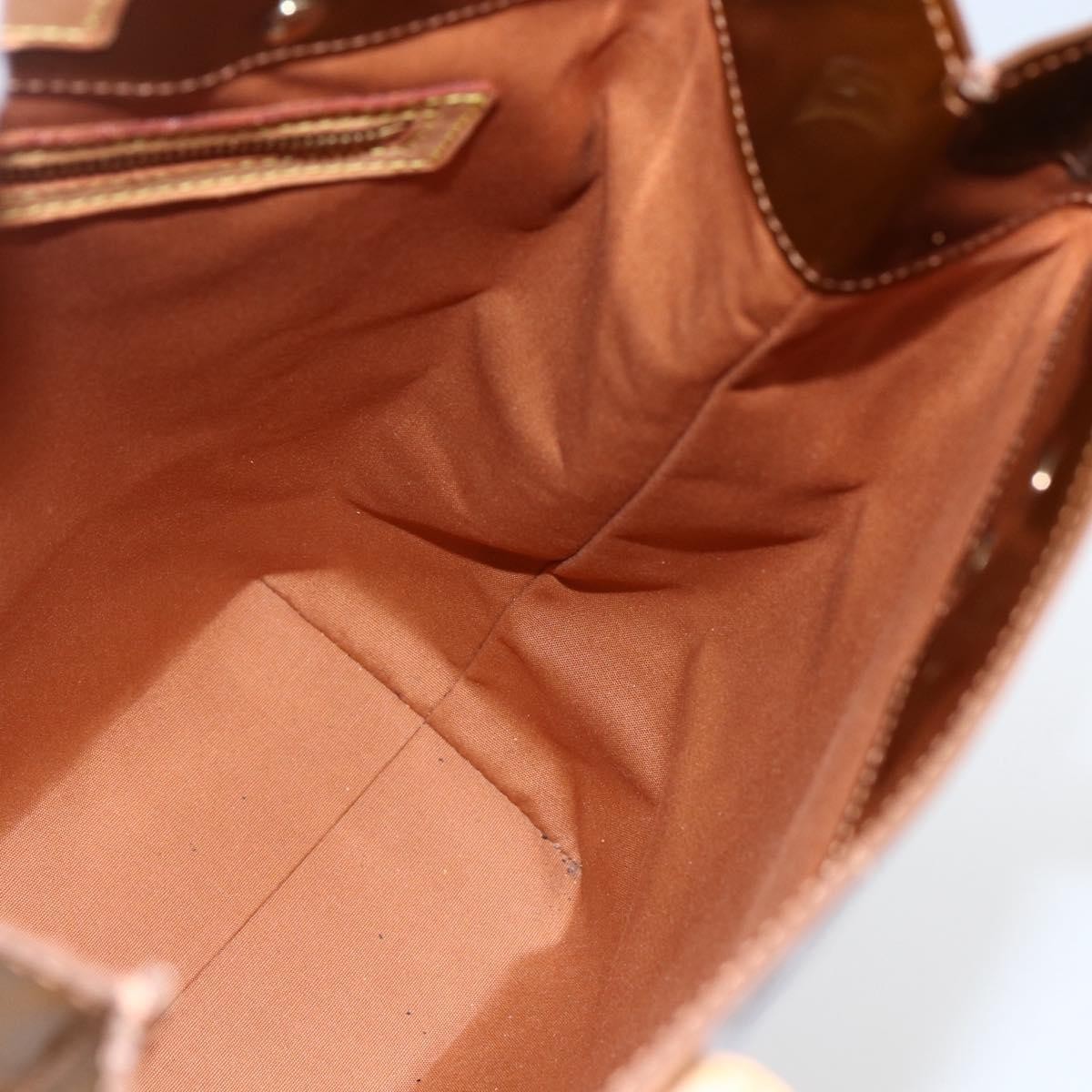 Louis Vuitton Reade Handbag Monogram Vernis, BROWN, PATENT_LEATHER, Tote bag