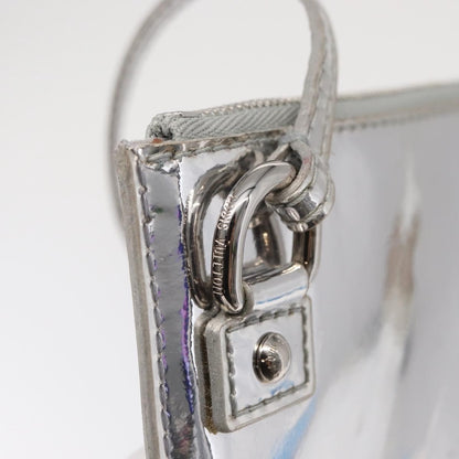 Louis Vuitton Pochette Clutch Monogram Miroir PVC, SILVER, PATENT_LEATHER, Clutche & pouche