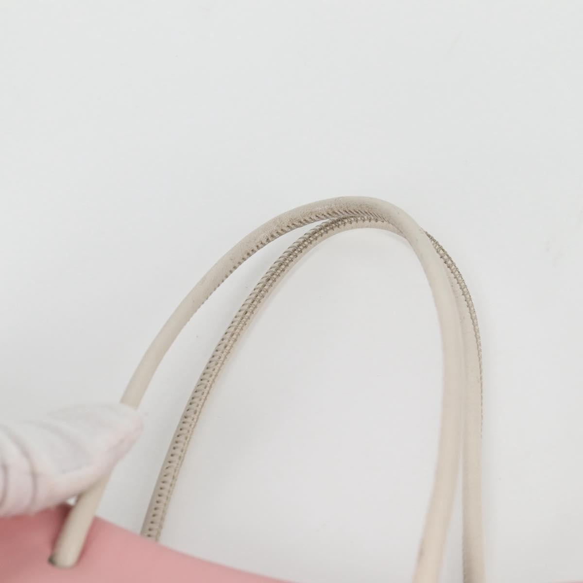 Chanel Essential Shopping Tote Leather, PINK, LEATHER, Tote bag