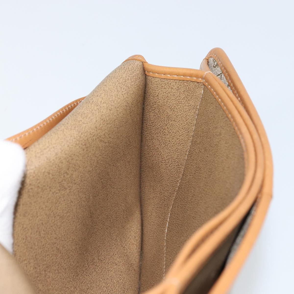 Christian Dior Vintage honeycomb clutch Canvas, BEIGE, CANVAS, Clutche & pouche