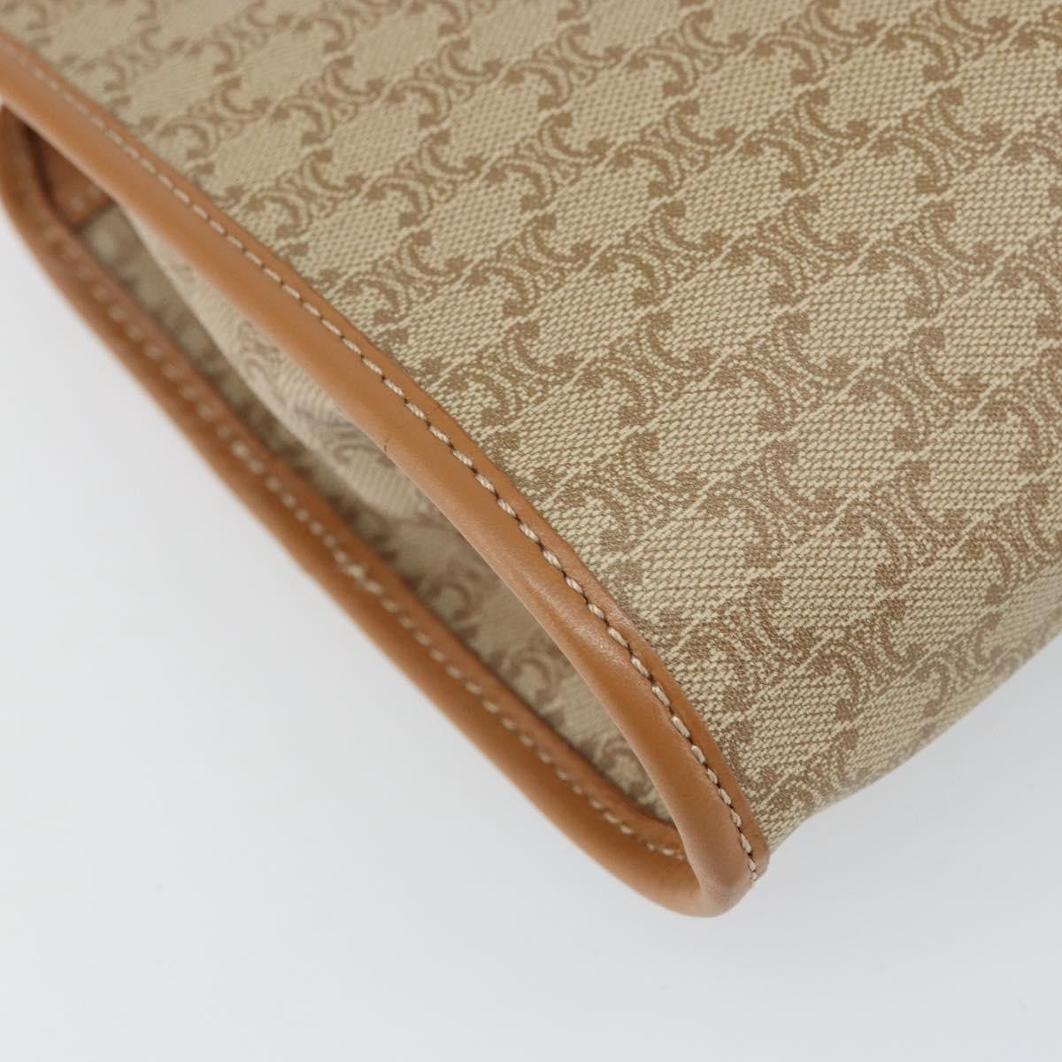Celine Macadam Pochette Classic, BEIGE, CANVAS, Clutche & pouche