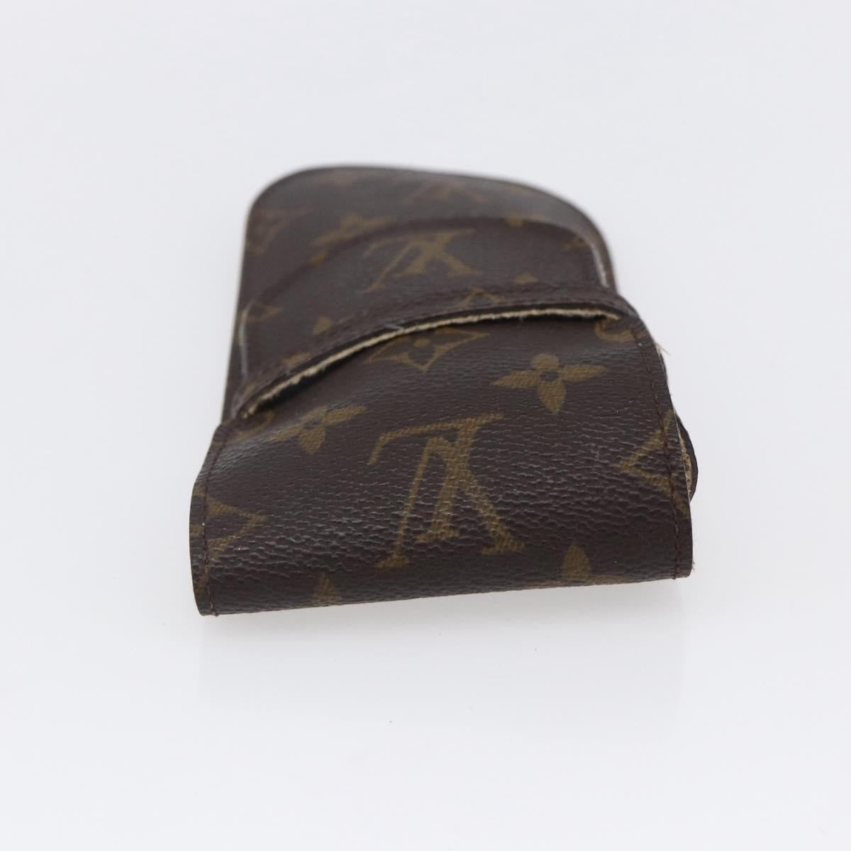 Louis Vuitton Etui à lunette Canvas, BROWN, CANVAS, Toiletry Case