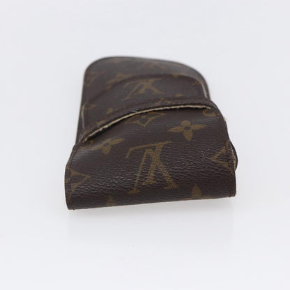 Louis Vuitton Etui à lunette Canvas, BROWN, CANVAS, Toiletry Case