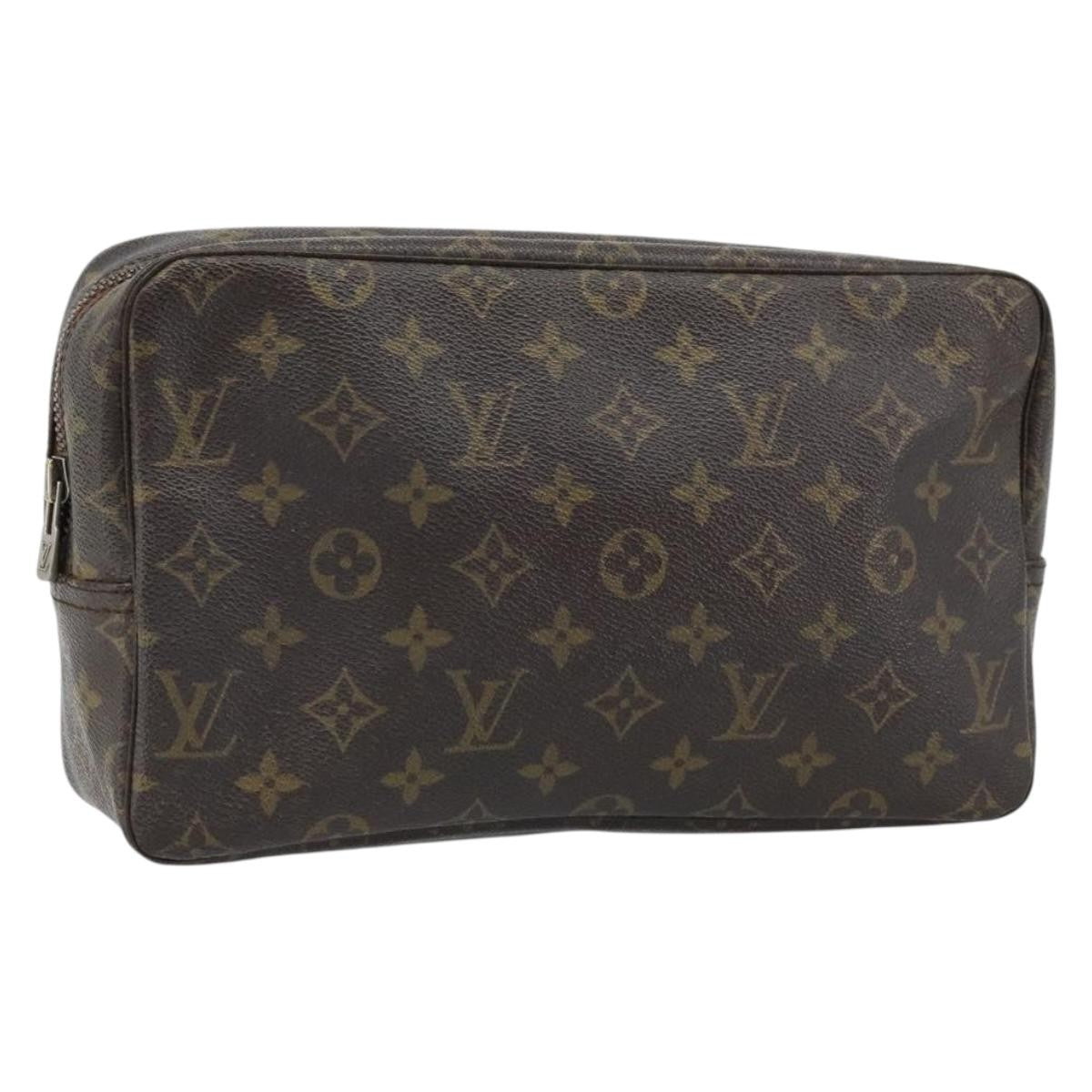Louis Vuitton Trousse Toilette Monogram Canvas, BROWN, CANVAS, Clutche & pouche