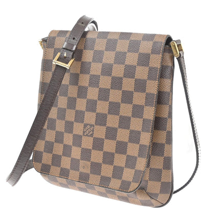 Louis Vuitton Musette Salsa Handbag Damier Canvas, BROWN, CANVAS, Shoulder bag