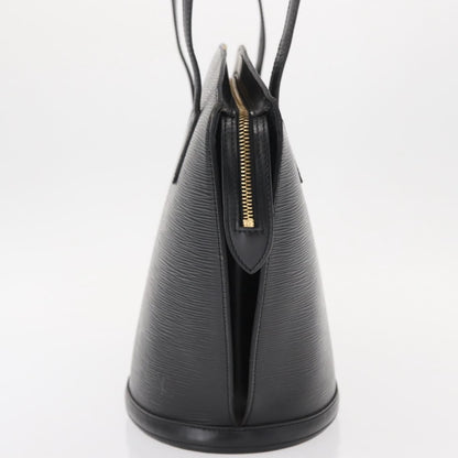 Louis Vuitton Saint Jacques Handbag Epi Leather, BLACK, LEATHER, Shoulder bag