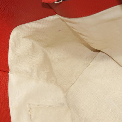 Gucci Swing Tote Leather, RED, LEATHER, Tote bag