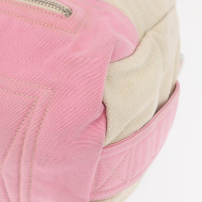Chanel Sport Line Boston Ba Canvas, PINK, CANVAS, Travel bag
